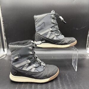 Merrell Snow Crush 2.0 Waterproof Snow Boots Kids Toddler size 12M Grey